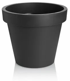 Gardenico Metro Twist 'n' Roll virágtartó, antracit, 39 x 35,5 cm, 39 cm