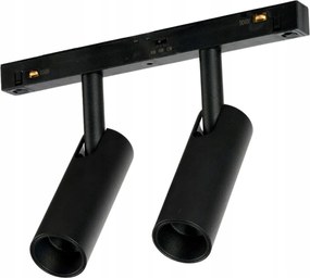 Dupla Led spot lámpa 2x7W mágneses sínvezetékekhez 1F/3