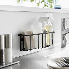 Fekete öntapadós fém mosogatóeszköz tartó Film Hook – YAMAZAKI