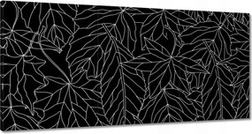 Festmények 180x90 Levél absztrakt