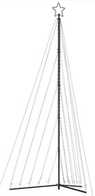 kék karácsonyfa fénykúp 570 LED-del 399 cm