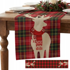 Karácsonyi abrosz dekoratív karácsonyi ágytakaró az ünnepi asztalra