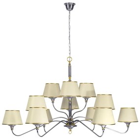 Jupiter 1411 - NESS NE 12 -  Csillár láncon 12xE27/60W/230V