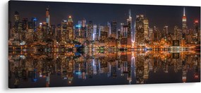 Kép - Felhőkarcolók (120x50 cm)