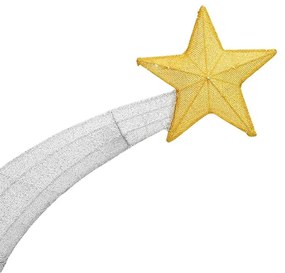 Betlehem Jelenet Meleg fehér 149 x32 x 127.5 cm Poliészter