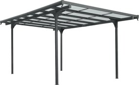 pergola LANITPLAST ALU 53 antracit + clear PC LG4148