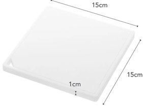 Tower Square fehér edényalátét - YAMAZAKI