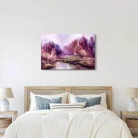 Kép - Őszi tájképfestés (90x60 cm)