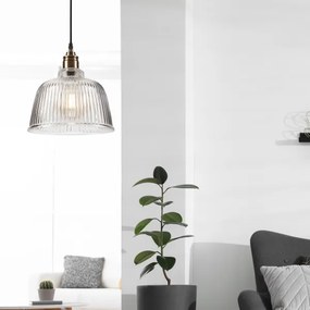 Csillár zsinóron ASTA 1xE27/60W/230V bronz