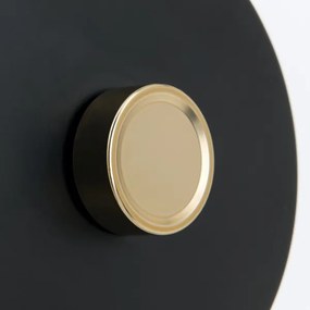 Orion - Fényerőszabályozható flexibilis fali lámpa DOTTY 1xGU10/10W/230V fekete/sárgaréz