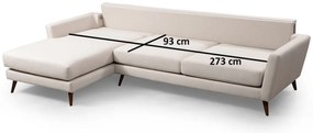 Sarokkanapé  Monica (B) (bézs + barna). 1072251