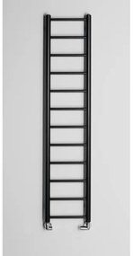 Sapho - Fürdőszobai radiátor DINA 278W 30x138 cm matt fekete