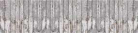 Fotótapéta Régi Fa Deszka Fehér-Szürke Loft Vintage 250x60 +ragasztó