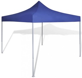 kék összecsukható pavilon 3 x 3 m