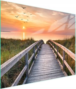 Üveg Vágódeszka 52x30 Híd Edzett Üveg