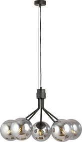 Emibig modern függeszték nova fekete grafit emi1140/5