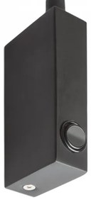 RED - Design Rendl - R12945 - EKE LED/3W/230V flexibilis fekete lámpa