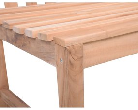 Natúr színű tömörfa kerti pad Solo – Garden Pleasure