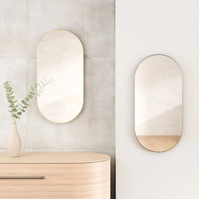 Fali tükör 46x91 cm Hubba – Umbra