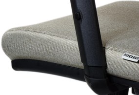 Ello ergonómikus szövet irodai forgószék deréktámasszal, fejtámasszal