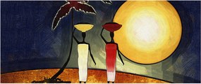 Egy ősi festmény képe (120x50 cm)