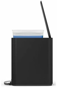 Simplehuman keskeny pedálos szemetes 5 L, fekete