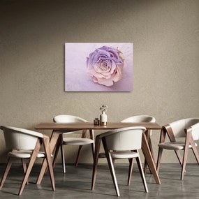 Egy rózsa virág részlete (üvegen) (70x50 cm)