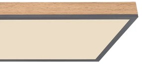 Globo 416080WD5-CCT - LED Dimmelhető mennyezeti lámpa DORO LED/36W/230V 2700-6500K + távirányító barna