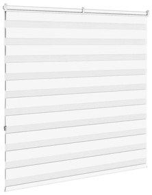 zebrafüggönnyel fehér szövetszélesség 140,9 cm poliészter