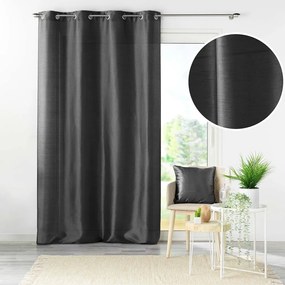 Sötétszürke mikroszatén függöny 140x240 cm Shana – douceur d'intérieur