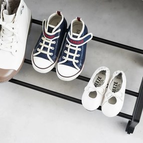 Fekete fém cipőtartó állvány 83,5x14,5x27,5 cm Tower – YAMAZAKI