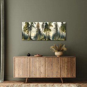 Kép - Szüreti táj az erdők (120x50 cm)
