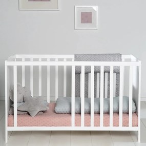 Fehér babaágy 60x120 cm – Roba