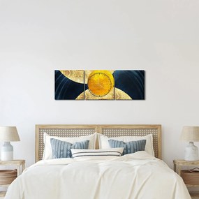 Kép - Körök (órával) (90x30 cm)