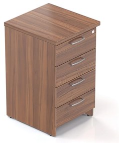 Visio konténer 50 x 47 cm - 4 fiókos, dió
