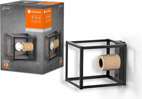 Fali lámpa Dekoratív Falra szerelhető lámpatest E27 Fekete Decor Ledvance