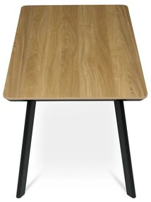 Étkezőasztal 140×80 cm, MDF, Tölgy. HT-531 OAK