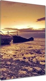 Vászonkép 80x120 Régi halászcsónakok