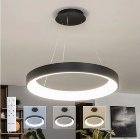 Brilagi - LED dimmelhető függeszték kábelen FALCON II LED/99W/230V átm. 60 cm fekete + távirányító