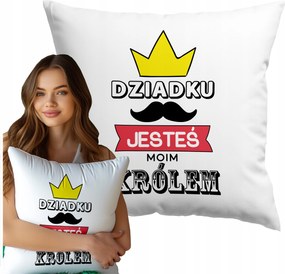 Nagypapa Mintás Párna Te Vagy A Királyom Puha Pisilős Ajándék