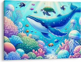 Kép – Víz alatti világ (70x50 cm)