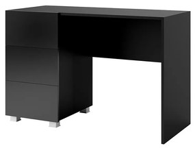 Íróasztal Brenali BR08 (fekete + fényes fekete). 1058378