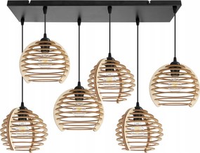 Függő Lámpa Mennyezeti Csillár Fa Modern Boho A Konyhában