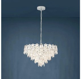 Eglo 39724 - Csillár láncon CARVARIO 10xE14/40W/230V