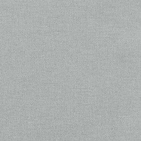 2 db melange világosszürke szövet kerti padpárna 150 x 50 x 7cm