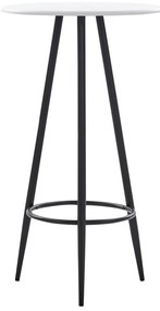 Fehér MDF bárasztal 60 x 107,5 cm