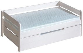 Egyszemélyes ágy 90 cm Balos (ágyráccsal és tárhellyel). 605357