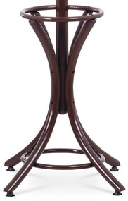 Fa ruhafogas állvány, sötétbarna, 52 x 186 cm