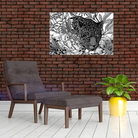 Kép - Egzotikus kert (90x60 cm)