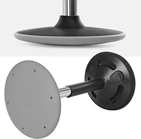 Irodai szék, ergonomikus szék, 56-81 cm magasságban állítható, fekete